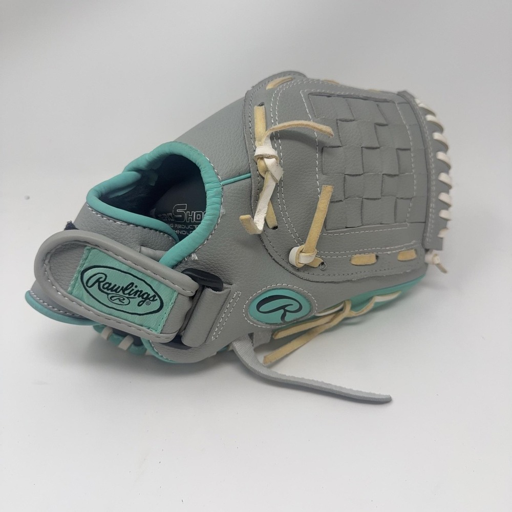 Rawlings Players Series Baseball Glove Gray 11 In Girls Softball Basket Web